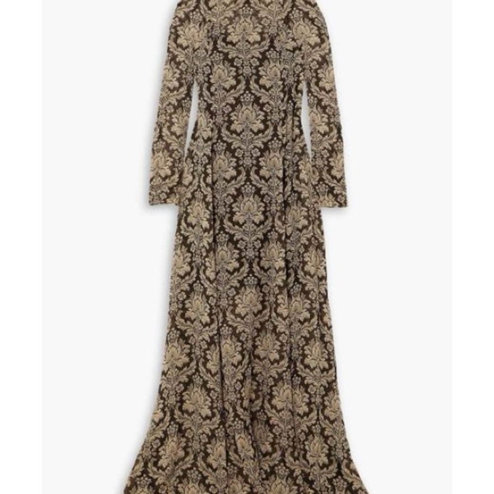 ZIMMERMANN Luminosity printed crepe de chine maxi dress